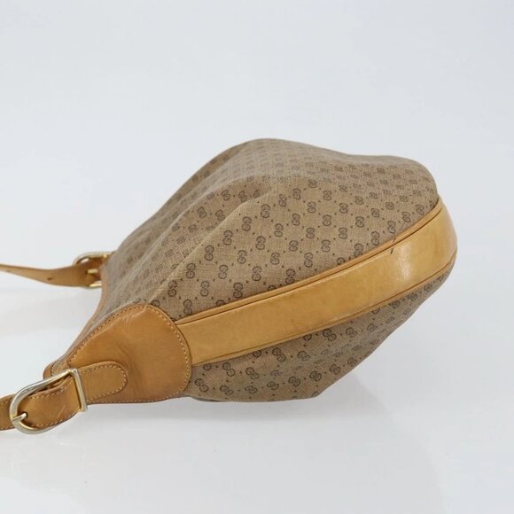 GUCCI Micro GG Supreme Shoulder Bag PVC Beige Gold 001 256 1324 Auth ep11400 - Picture 5 of 14